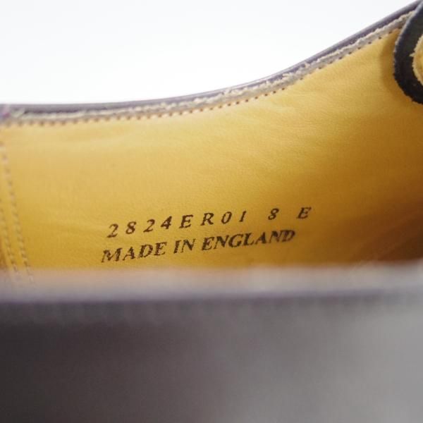 美品★ロイドフットウェア 8E【ダイナイトソール仕様★(英)BARKER製/バーカー】Vシリーズ/Uチップ/カーフ/黒/Lloyd Footwear★e739