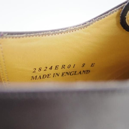 美品★ロイドフットウェア 8E【ダイナイトソール仕様★(英)BARKER製/バーカー】Vシリーズ/Uチップ/カーフ/黒/Lloyd Footwear★e739