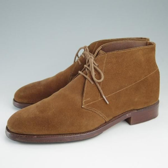 極上★クロケット&ジョーンズ 6.5E【貴重★(熊本)MEMPHIS別注/RANGER】チャッカブーツ/スエード/メンフィス/メンズ/Crockett&Jones★e742