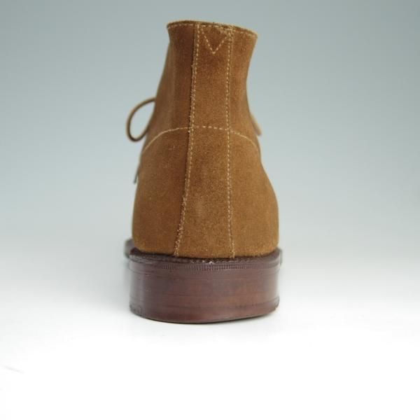 クロケット&ジョーンズ　茶　チャッカブーツ　6.5 極上☆クロケット&ジョーンズ 6.5E【貴重☆(熊本)MEMPHIS別注/RANGER
