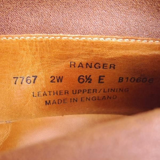 極上★クロケット&ジョーンズ 6.5E【貴重★(熊本)MEMPHIS別注/RANGER】チャッカブーツ/スエード/メンフィス/メンズ/Crockett&Jones★e742