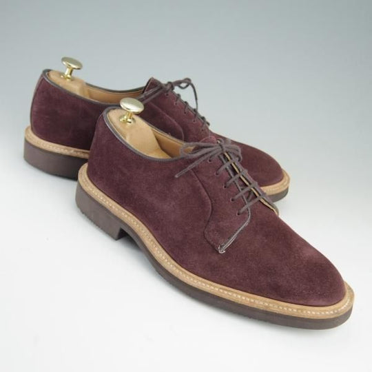 美品★トリッカーズ SIZE 6.5【モデル定価￥85,800-★プレーントゥ/M3616/ROBERT】カントリーシューズ/スエード/メンズ/Tricker's★e743