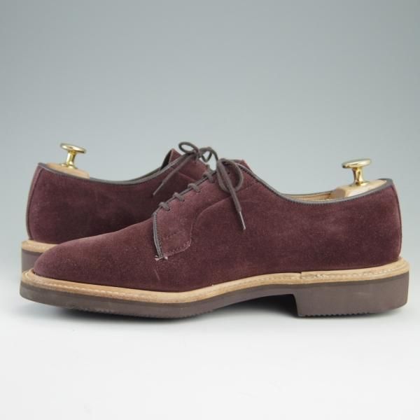 美品★トリッカーズ SIZE 6.5【モデル定価￥85,800-★プレーントゥ/M3616/ROBERT】カントリーシューズ/スエード/メンズ/Tricker's★e743