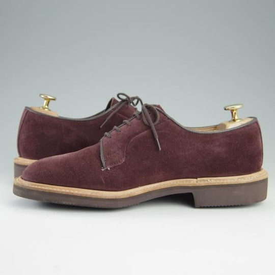 美品★トリッカーズ SIZE 6.5【モデル定価￥85,800-★プレーントゥ/M3616/ROBERT】カントリーシューズ/スエード/メンズ/Tricker's★e743