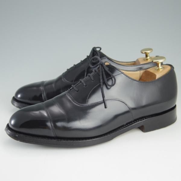 極上★チャーチ 60G/UK6【定価￥130,900-★コンサル/CONSUL】173ラスト/5都市ロゴ/ストレートチップ/黒/メンズ/Church's★e745