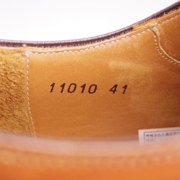 極美品★(スペイン製)マグナーニ SIZE 41【★ボロネーゼ製法/モンクストラップ】11010/カーフ/茶/メンズ/MAGNANNI★e747