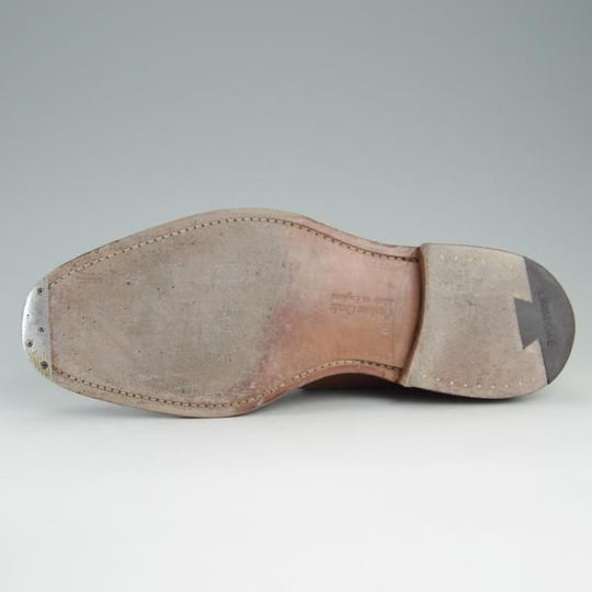 美品★チャーチ 80F/UK8【定価￥103,400-★GRAFTON/173ラスト】グラフトン/5都市ロゴ/フルブローグ/サンダルウッド/茶/Church's★e748