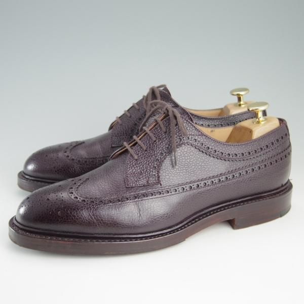 極美品★クロケット&ジョーンズ UK7.5/US8D【貴重★ブルックスブラザーズ/ブラックフリース別注】325ラスト/メンズ/Crockett&Jones★e750
