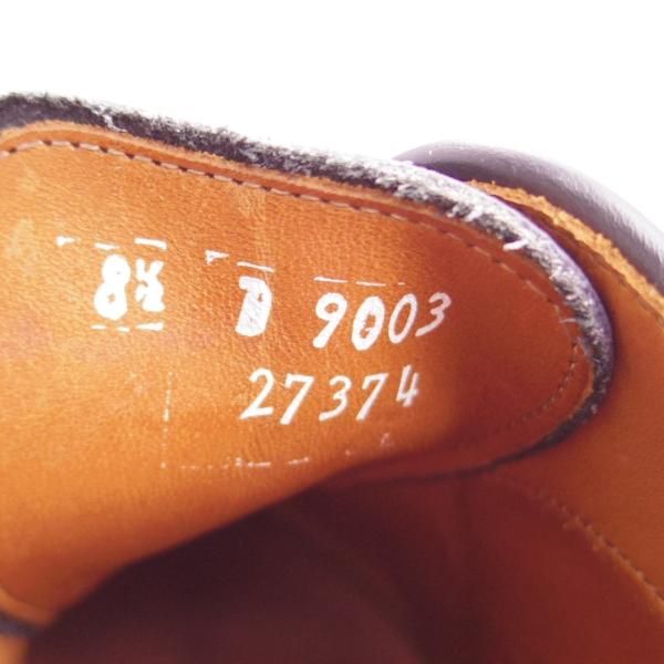 極美品★(米)アレンエドモンズ 8.5D【★スペクテイターシューズ/BroadStreet】フルブローグ/カーフ/黒×白/メンズ/ALLEN EDMONDS★e755