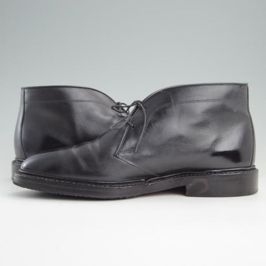 極美品★(米)アレンエドモンズ 7E【★(米)ラルフローレン別注/Ralph Lauren】チャッカブーツ/カーフ/黒/メンズ/ALLEN EDMONDS★e756