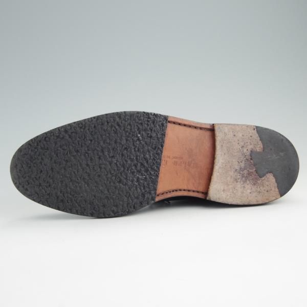 極美品★(米)アレンエドモンズ 7E【★(米)ラルフローレン別注/Ralph Lauren】チャッカブーツ/カーフ/黒/メンズ/ALLEN EDMONDS★e756