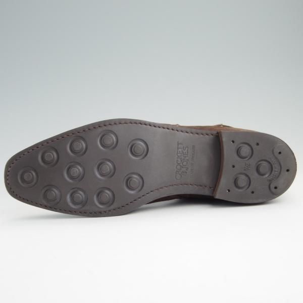 美品★クロケット&ジョーンズ 8.5D【ハンドグレードライン★ダイナイトソール仕様/BRIGSTOCK】ジョッパーブーツ/Crockett&Jones★e757