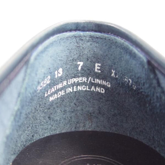 極美品★クロケット&ジョーンズ 7E【貴重★(英)ポールスミスコレクション別注/Paul Smith】コインローファー/紺/Crockett&Jones★e758