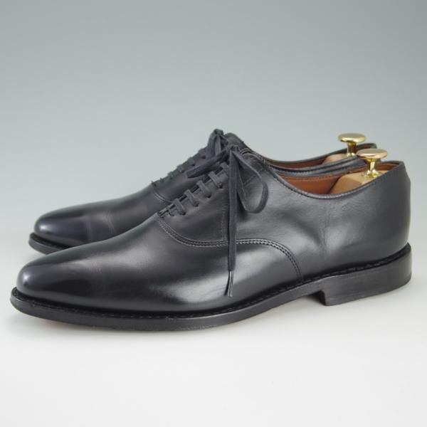 美品★アレンエドモンズ 8D【★プレーントゥ/CARLYLE】カーライル/カーフ/黒/メンズ/ALLEN EDMONDS★e761