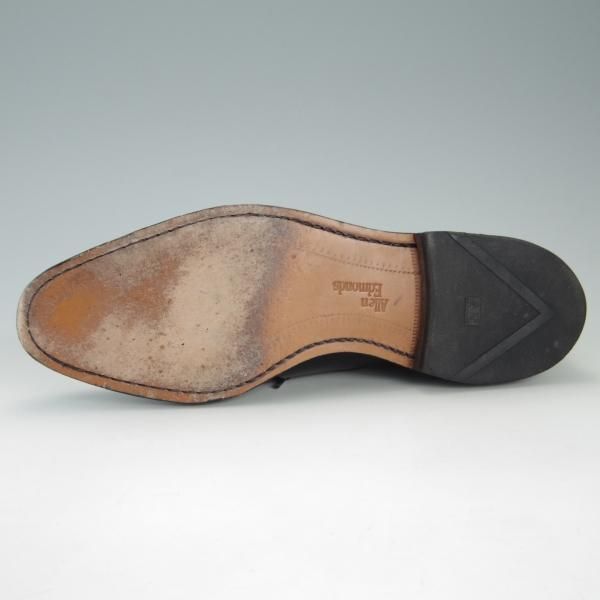 美品★アレンエドモンズ 8D【★プレーントゥ/CARLYLE】カーライル/カーフ/黒/メンズ/ALLEN EDMONDS★e761