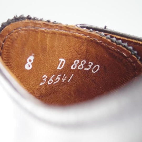 美品★アレンエドモンズ 8D【★プレーントゥ/CARLYLE】カーライル/カーフ/黒/メンズ/ALLEN EDMONDS★e761