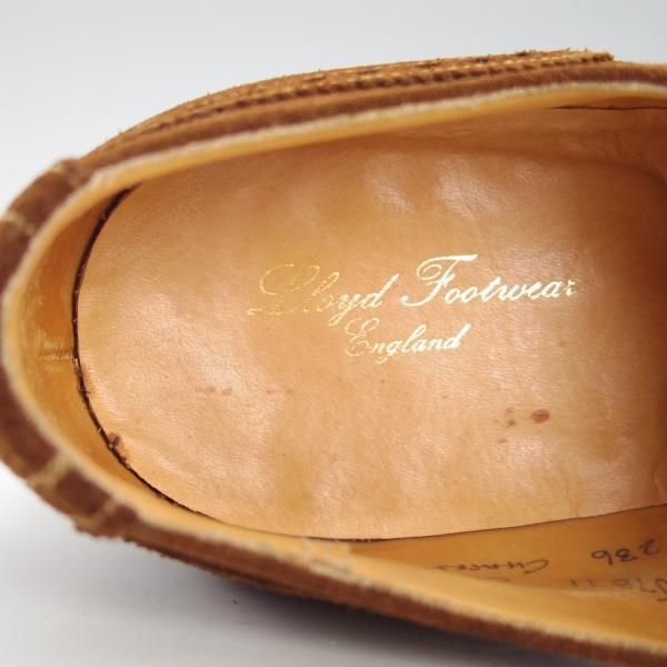 極上★クロケット&ジョーンズ 6.5EX【★ロイドフットウェア別注/CHAIRMAN】236ラスト/セミブローグ/Lloyd Footwear/Crockett&Jones★e765
