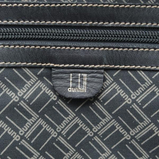 極上★(英)ダンヒル/dunhill【★レザー/ボストンバッグ】メンズ/ビジネス/バッグ/黒/革/鞄★N5557