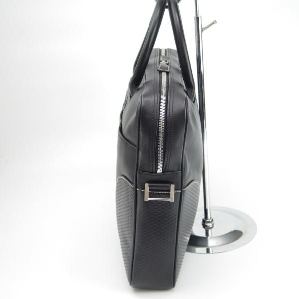 極上★(英)ダンヒル/dunhill【★レザー/ブリーフケース】メンズ/ビジネス/バッグ/黒/革/鞄★N5558