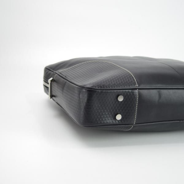 極上★(英)ダンヒル/dunhill【★レザー/ブリーフケース】メンズ/ビジネス/バッグ/黒/革/鞄★N5558