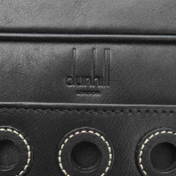 極上★(英)ダンヒル/dunhill【★レザー/ブリーフケース】メンズ/ビジネス/バッグ/黒/革/鞄★N5558