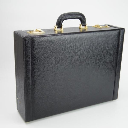 美品★ロエベ/LOEWE【イタリア製★レザー/アタッシュケース】メンズ/ビジネス/バッグ/ブリーフケース/黒/革/鞄★N5559