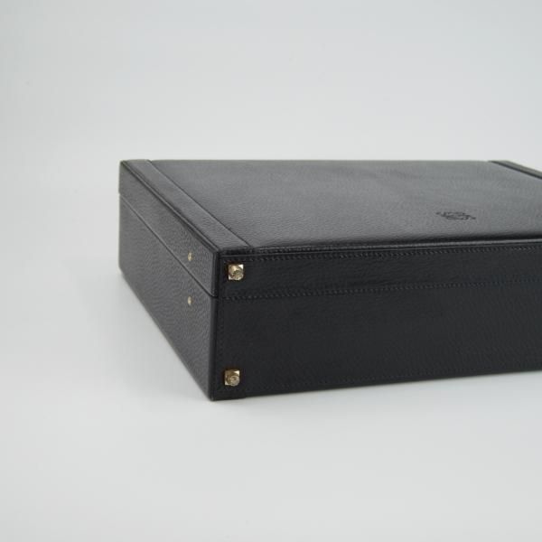 美品★ロエベ/LOEWE【イタリア製★レザー/アタッシュケース】メンズ/ビジネス/バッグ/ブリーフケース/黒/革/鞄★N5559