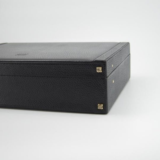 美品★ロエベ/LOEWE【イタリア製★レザー/アタッシュケース】メンズ/ビジネス/バッグ/ブリーフケース/黒/革/鞄★N5559