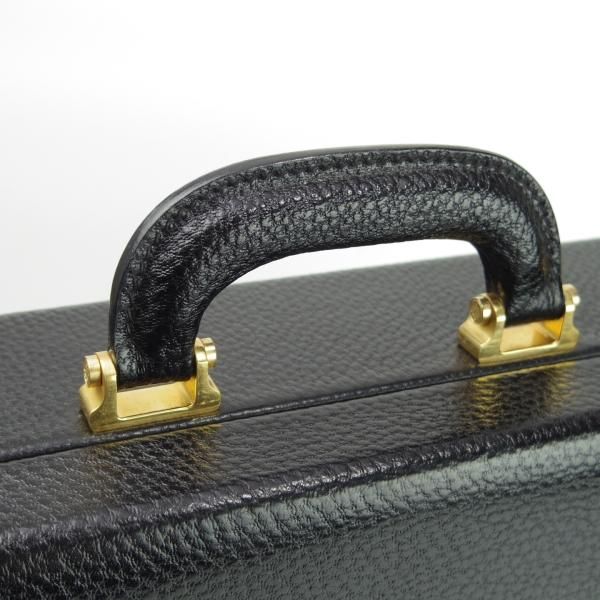 美品★ロエベ/LOEWE【イタリア製★レザー/アタッシュケース】メンズ/ビジネス/バッグ/ブリーフケース/黒/革/鞄★N5559