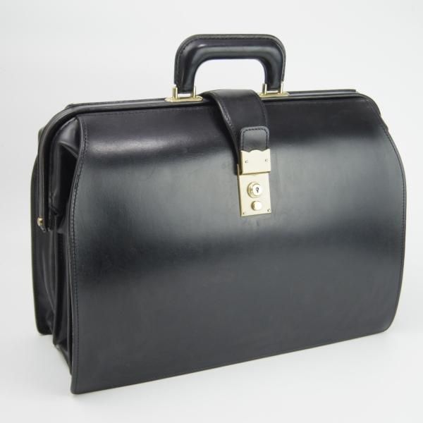 極上★ポーター/PORTER【定価￥148,000+税★ブライドルレザー仕様/CROWNシリーズ/レザー/ダレスバッグ】メンズ/ビジネス/黒/革/鞄★N5560
