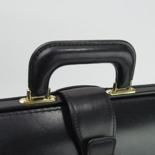 極上★ポーター/PORTER【定価￥148,000+税★ブライドルレザー仕様/CROWNシリーズ/レザー/ダレスバッグ】メンズ/ビジネス/黒/革/鞄★N5560