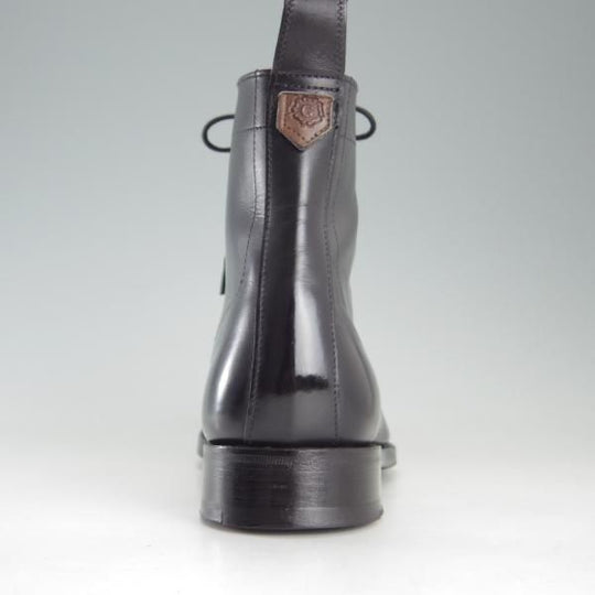 極美品★(英)グレンソン 6F【最上級★G-ZEROライン/レースアップブーツ】ブーツ/カーフ/黒/メンズ/GRENSON★e768