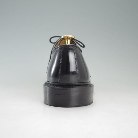 美品★リーガル SIZE 24.5【貴重★水染めコードバン仕様/インペリアルグレード】W514/プレーントゥ/黒/Shell Cordvan/REGAL★e770