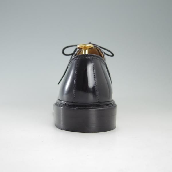 美品★リーガル SIZE 24.5【貴重★水染めコードバン仕様/インペリアルグレード】W514/プレーントゥ/黒/Shell Cordvan/REGAL★e770