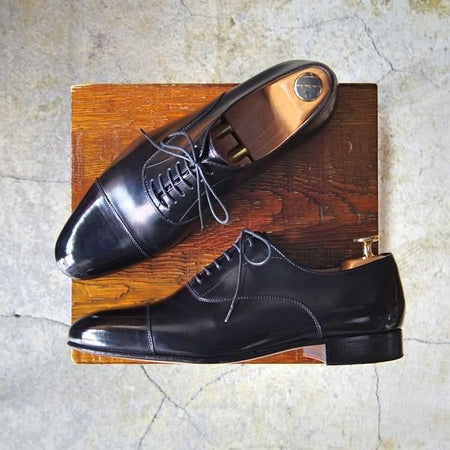 美品★(伊製)ブルックスブラザーズ SIZE 7.5【★ストレートチップ/199610】カーフ/黒/メンズ/シューズ/靴/BROOKS BROTHERS★e771