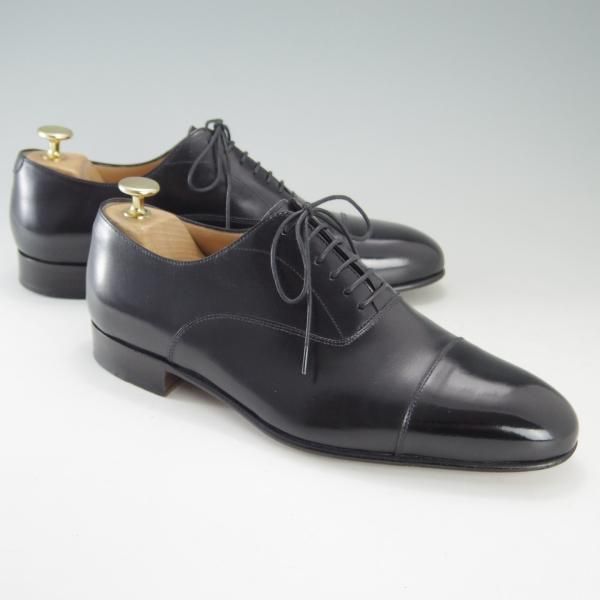 美品★(伊製)ブルックスブラザーズ SIZE 7.5【★ストレートチップ/199610】カーフ/黒/メンズ/シューズ/靴/BROOKS BROTHERS★e771