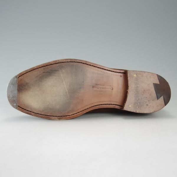 美品★クロケット&ジョーンズ 6E【定価￥73,700-★チャートシー/CHERTSEY】チャッカブーツ/224ラスト/スエード/茶/Crockett&Jones★e773