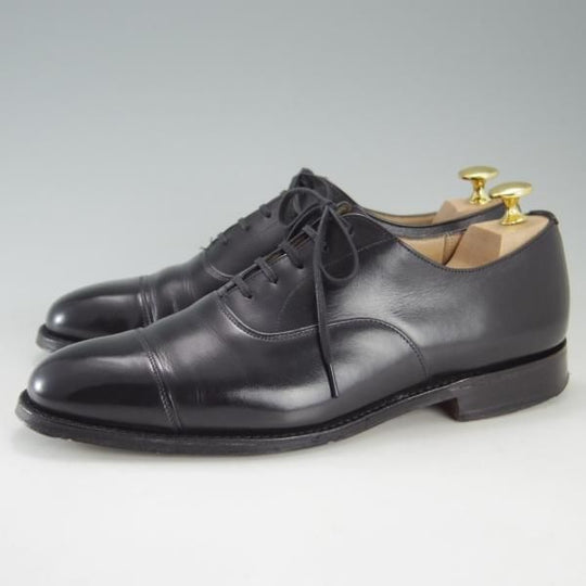 極上★チャーチ 60F/UK6【定価￥130,900-★コンサル/CONSUL】173ラスト/5都市ロゴ/ストレートチップ/黒/メンズ/Church's★e775