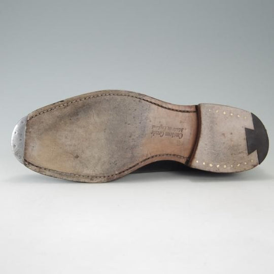 極上★チャーチ 60F/UK6【定価￥130,900-★コンサル/CONSUL】173ラスト/5都市ロゴ/ストレートチップ/黒/メンズ/Church's★e775