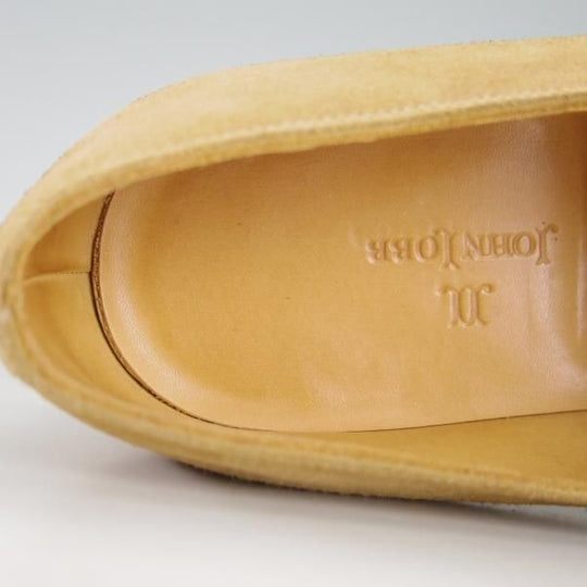 極上★ジョンロブ 8E【★Uチップ/OAKHAM/1306ラスト】スエード/薄茶/メンズ/JOHN LOBB★e782