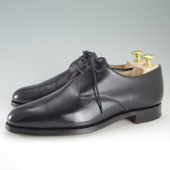 美品★クロケット&ジョーンズ 6E【貴重★(英)ポールスミスコレクション別注/Paul Smith】317ラスト/プレーントゥ/Crockett&Jones★e785