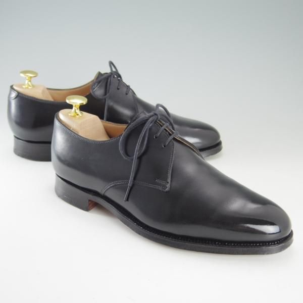 美品★クロケット&ジョーンズ 6E【貴重★(英)ポールスミスコレクション別注/Paul Smith】317ラスト/プレーントゥ/Crockett&Jones★e785