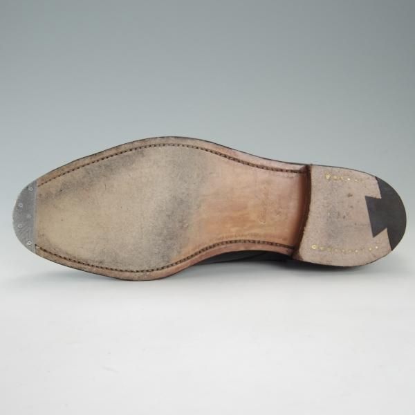 美品★クロケット&ジョーンズ 6E【貴重★(英)ポールスミスコレクション別注/Paul Smith】317ラスト/プレーントゥ/Crockett&Jones★e785