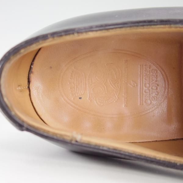 美品★クロケット&ジョーンズ 6E【貴重★(英)ポールスミスコレクション別注/Paul Smith】317ラスト/プレーントゥ/Crockett&Jones★e785