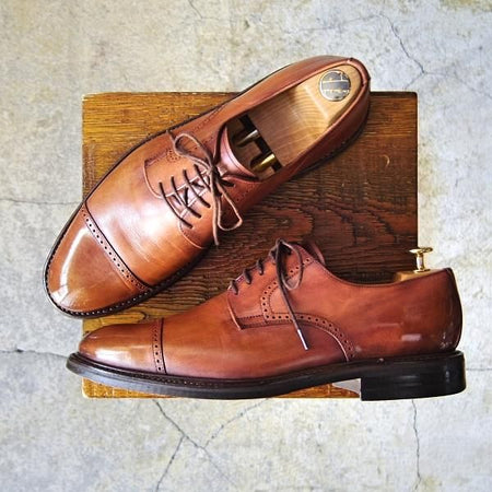 極上★(スペイン製)コードウェイナー SIZE 7.5【★グッドイヤーウェルテッド製法】ワールドフットウェアギャラリー取扱/Cordwainer★e788