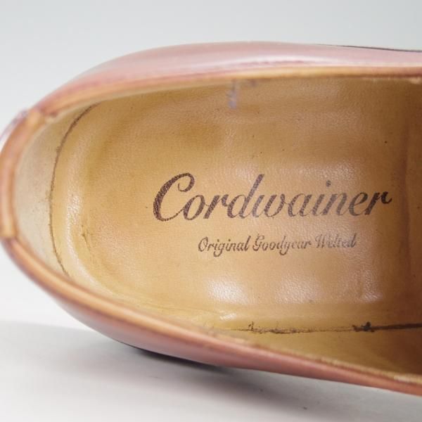極上★(スペイン製)コードウェイナー SIZE 7.5【★グッドイヤーウェルテッド製法】ワールドフットウェアギャラリー取扱/Cordwainer★e788