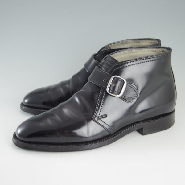 極上★オールデン 6.5D【コードバン仕様★(ハワイ)Leather Soul別注/プラザラスト】91675/ジョージブーツ/黒/レザーソウル/Alden★e789