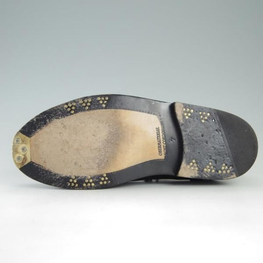 極美品★(独)ハインリッヒ・ディンケラッカー SIZE 7【定価￥159,500-★コードバン仕様/Rio/リオ】黒/Heinrich Dinkelacker★e790