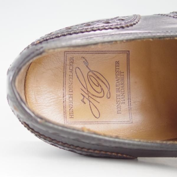 極美品☆(独)ハインリッヒ・ディンケラッカー SIZE 7【定価￥159,500