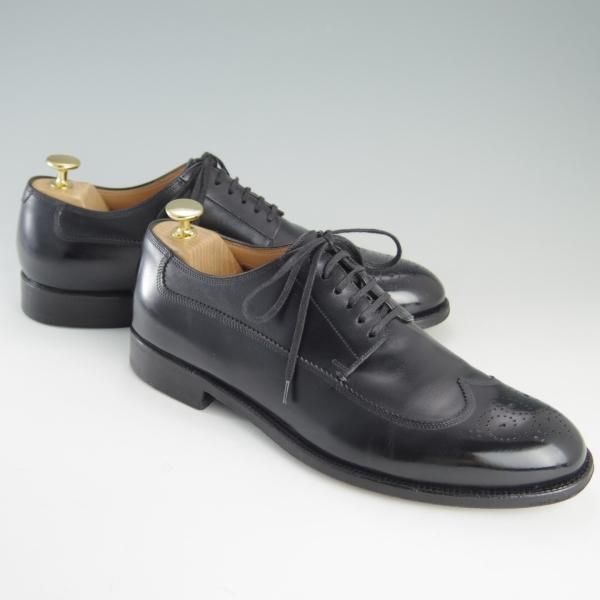 美品★(伊)F.LLIジャコメッティ SIZE 41.5【定価￥97,900-★ハンドソーンウェルテッド製法/九分仕立て】FG126/カーフ/Giacometti★e792